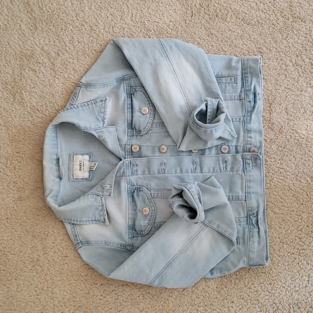 Forever 21 Light Blue Denim Jacket